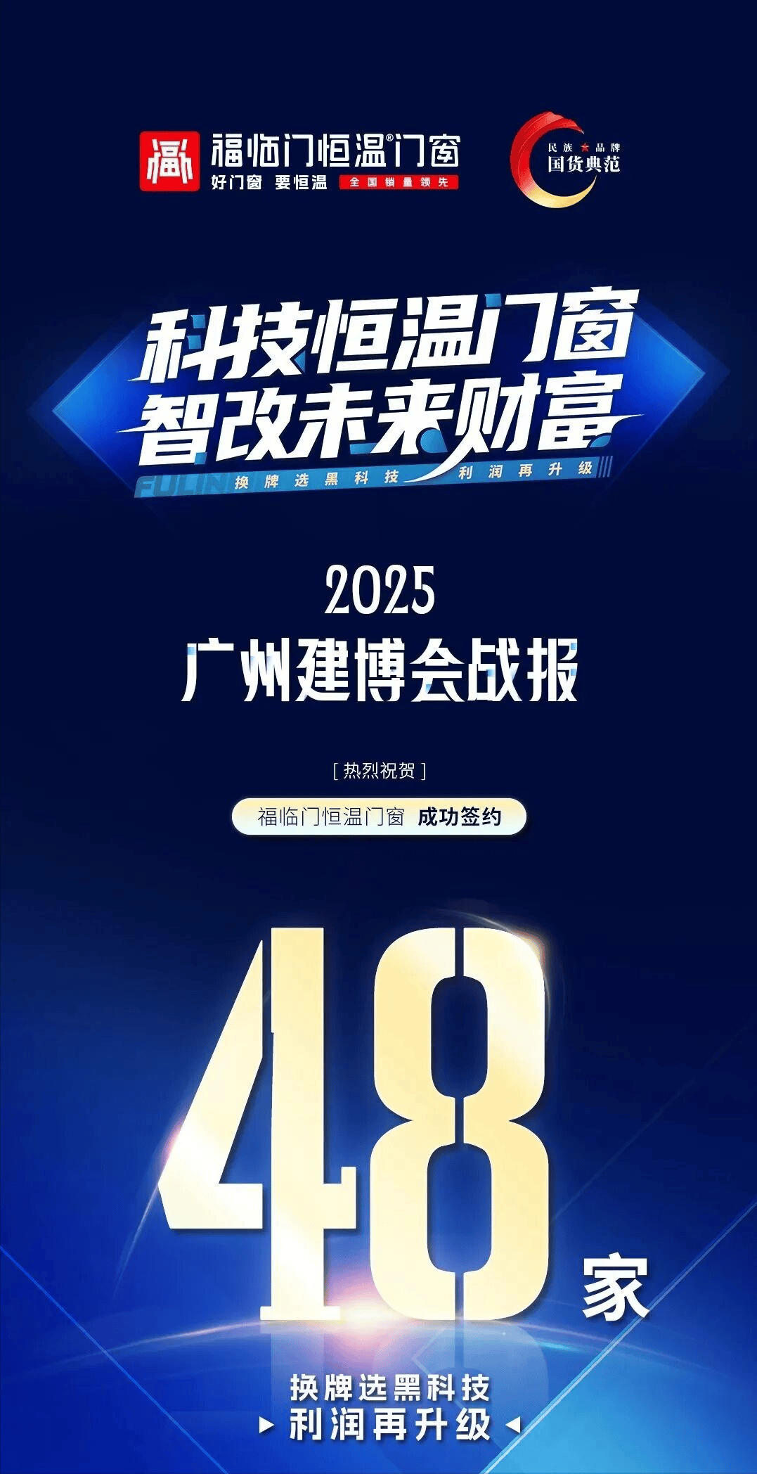 恆溫標杆 榮耀見證——福臨門恆溫門窗2025年巔峰征程全景回溯