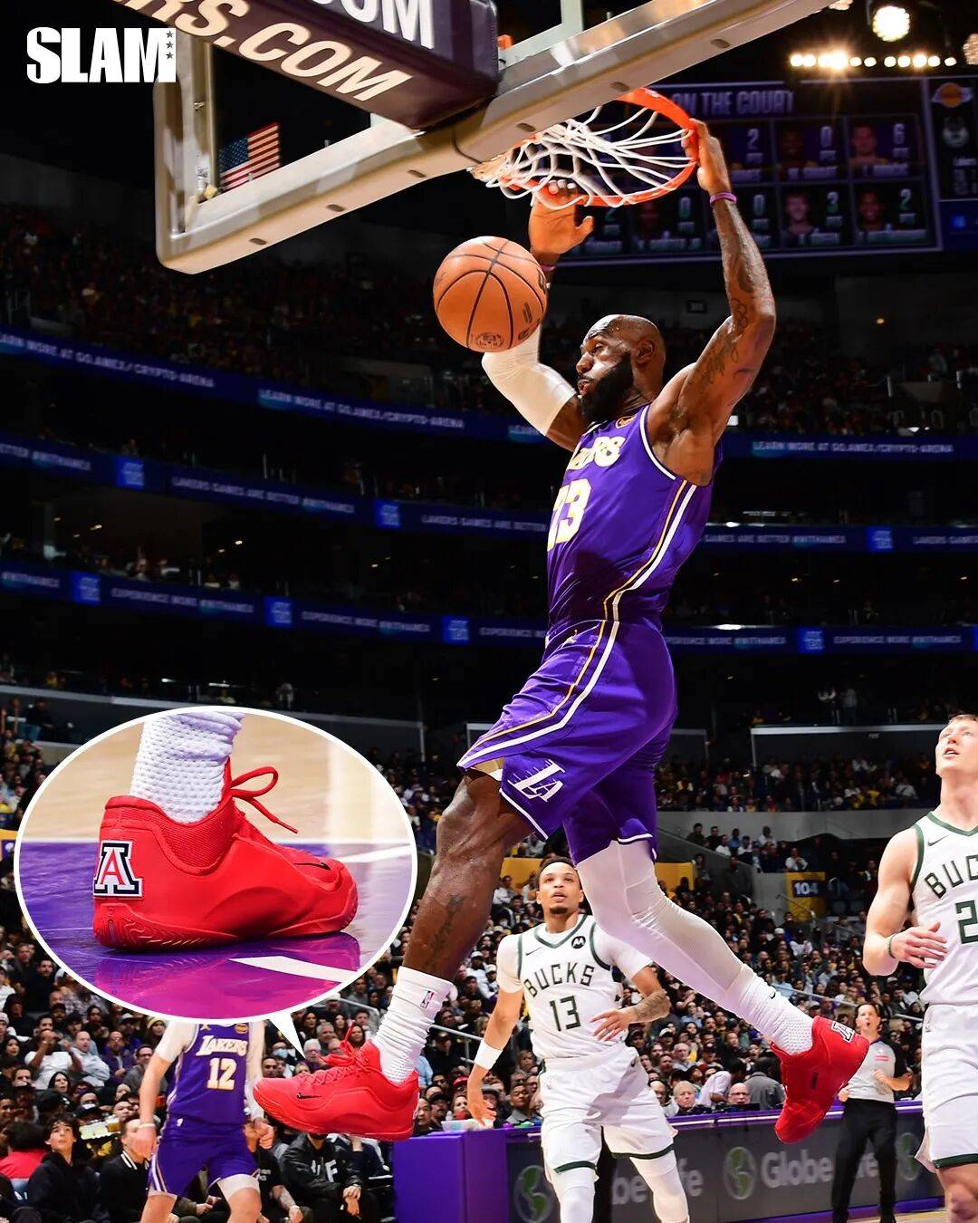 詹姆斯上腳各種大學PE LeBron 23！沒上過大學，但大學配色的鞋不少！